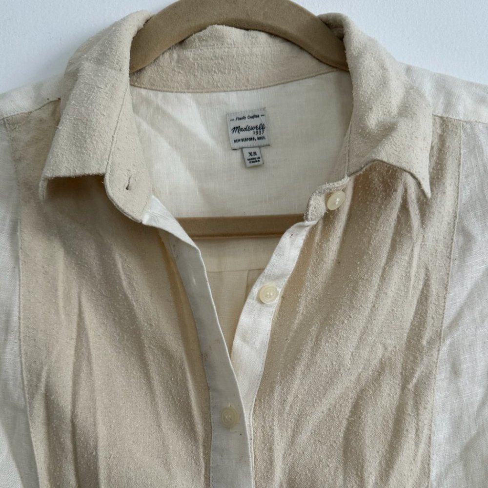 Vintage Madewell Linen Button Up